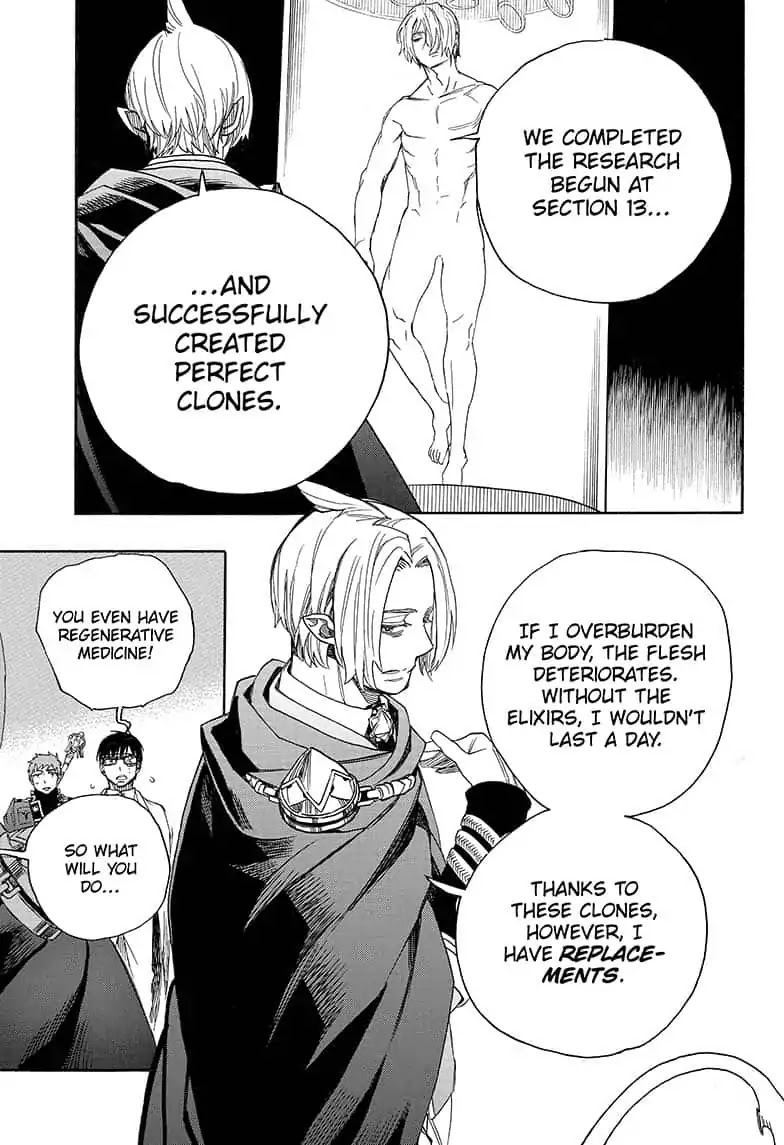 Ao no Exorcist Chapter 110 page 17 - Chapter 110: SsC40:00A