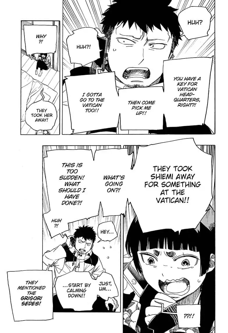 Ao no Exorcist Chapter 110 page 21 - Chapter 110: SsC40:00A