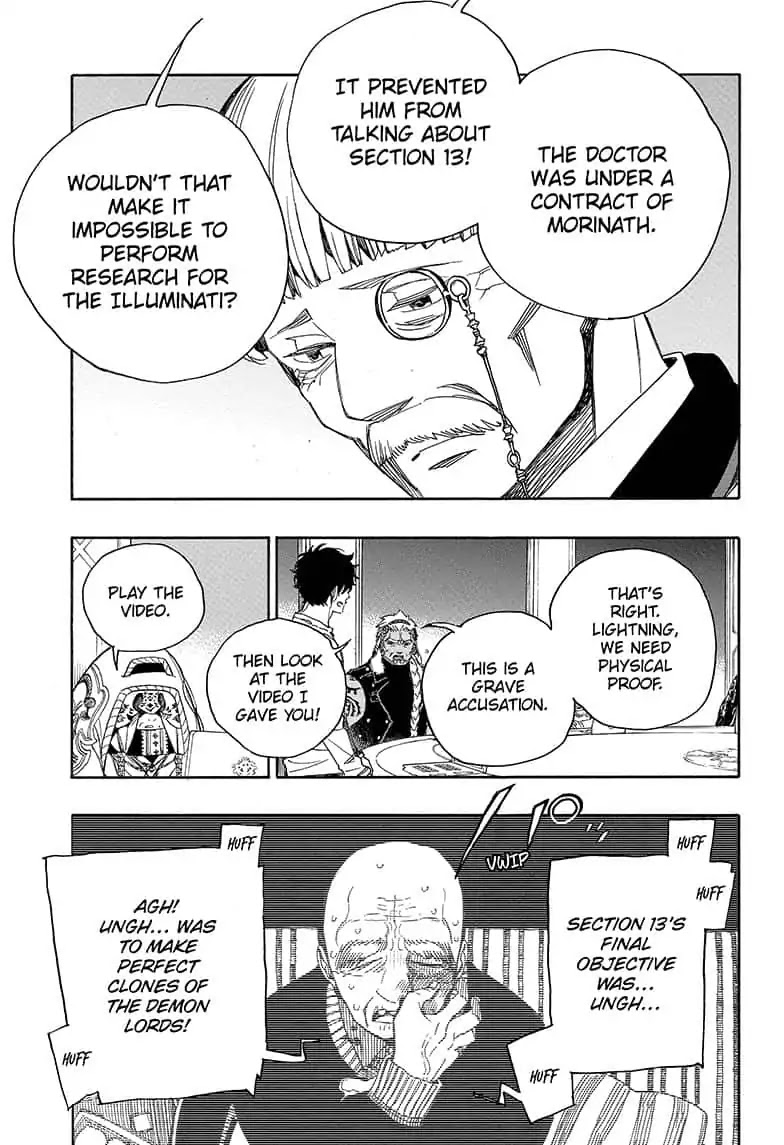 Ao no Exorcist Chapter 110 page 27 - Chapter 110: SsC40:00A