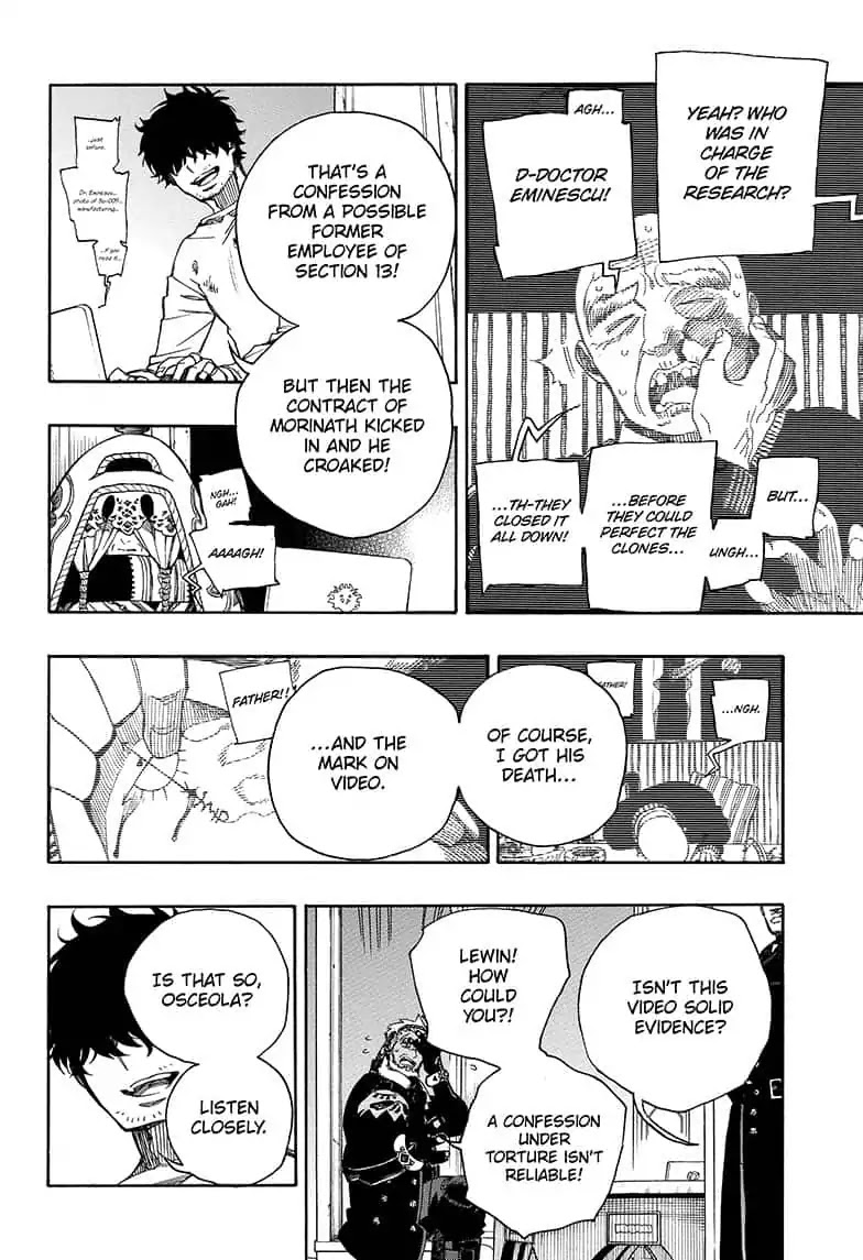 Ao no Exorcist Chapter 110 page 28 - Chapter 110: SsC40:00A