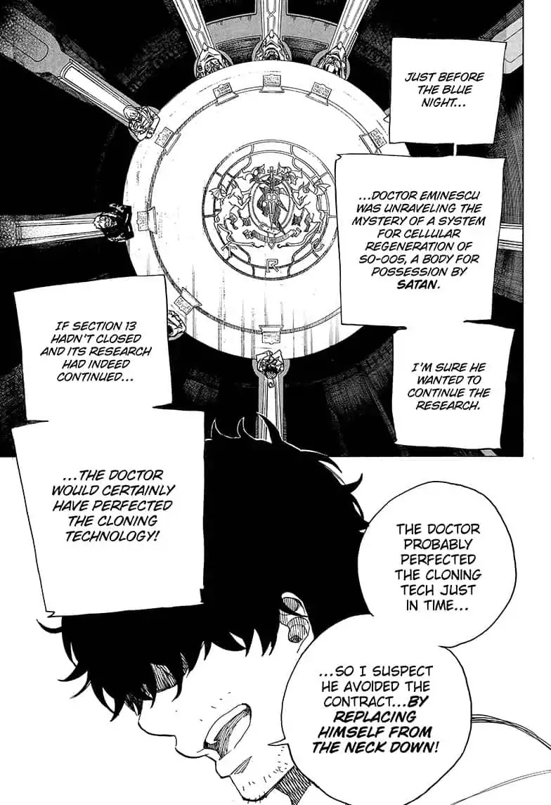 Ao no Exorcist Chapter 110 page 29 - Chapter 110: SsC40:00A