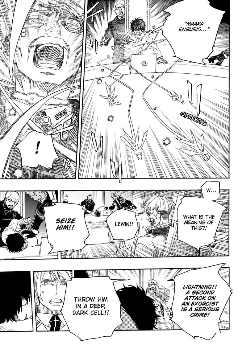 Ao no Exorcist Chapter 110 page 33 - Chapter 110: SsC40:00A
