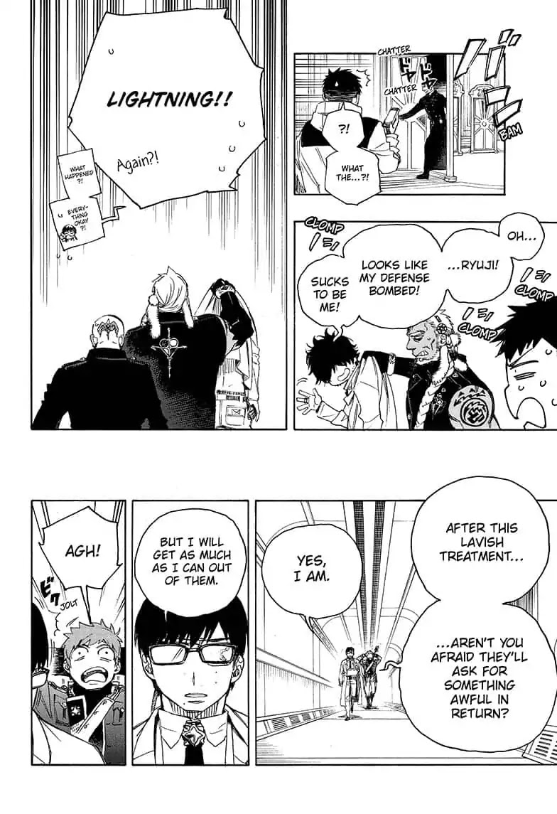 Ao no Exorcist Chapter 110 page 34 - Chapter 110: SsC40:00A