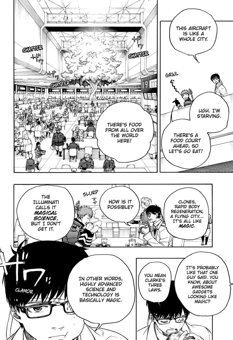Ao no Exorcist Chapter 111 page 18 - Chapter 111: SsC40:00B
