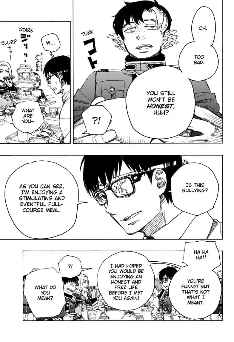 Ao no Exorcist Chapter 111 page 23 - Chapter 111: SsC40:00B
