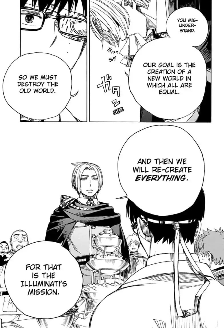 Ao no Exorcist Chapter 111 page 27 - Chapter 111: SsC40:00B