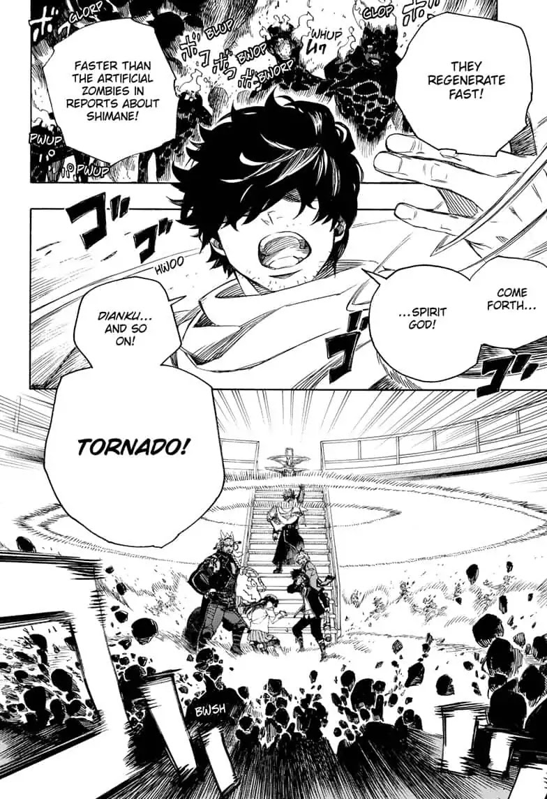 Ao no Exorcist Chapter 112 page 12 - Chapter 112: SsC40:00C