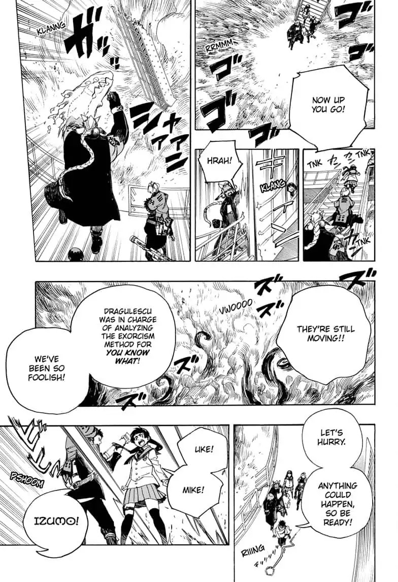 Ao no Exorcist Chapter 112 page 13 - Chapter 112: SsC40:00C