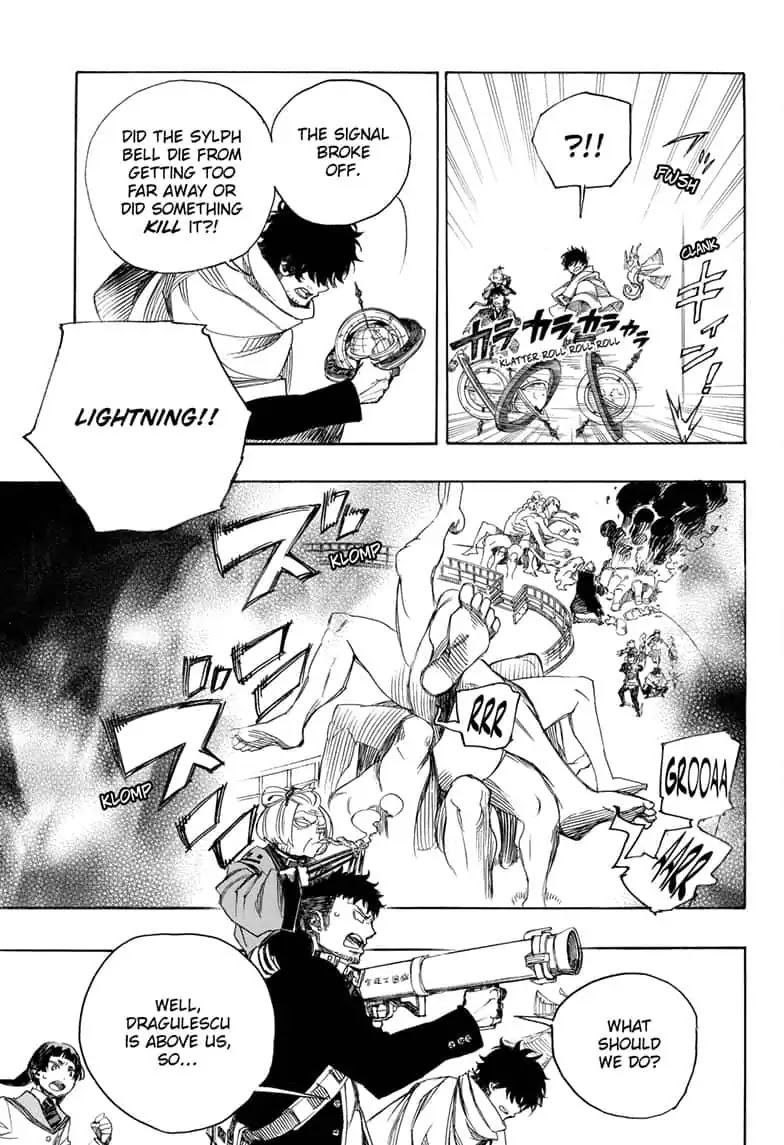 Ao no Exorcist Chapter 112 page 17 - Chapter 112: SsC40:00C