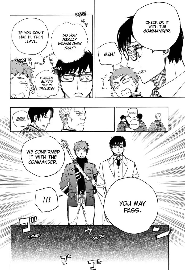 Ao no Exorcist Chapter 112 page 2 - Chapter 112: SsC40:00C