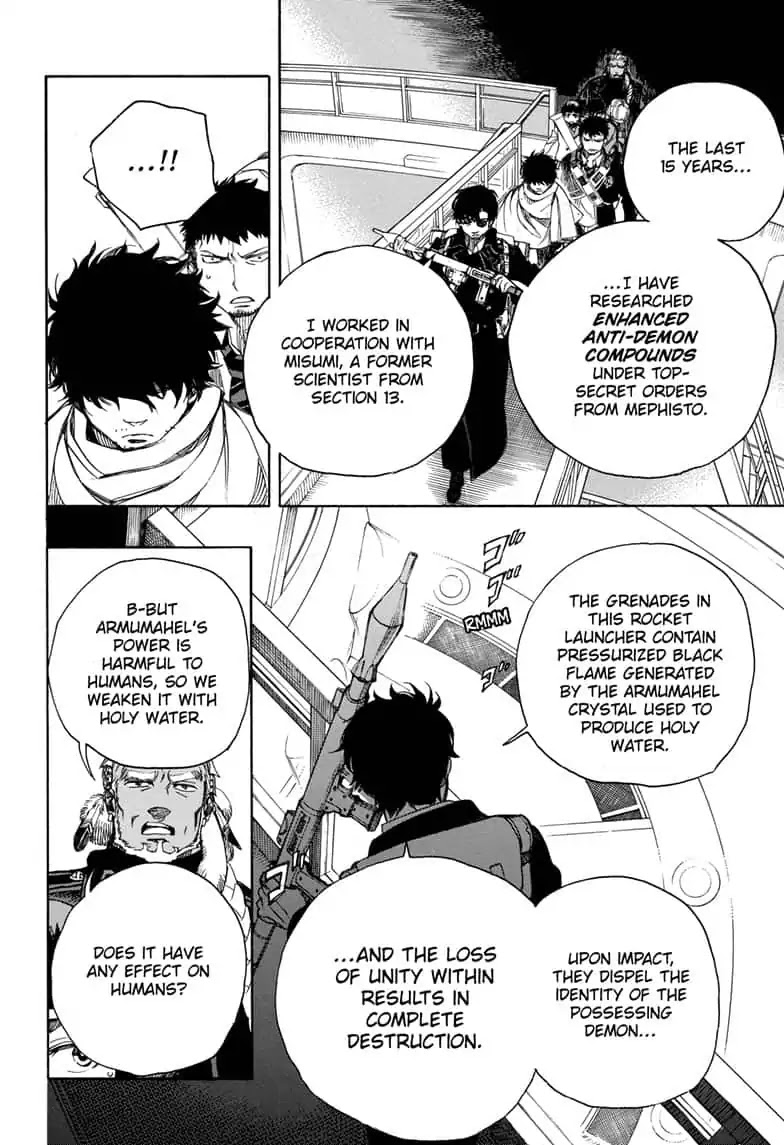 Ao no Exorcist Chapter 112 page 24 - Chapter 112: SsC40:00C