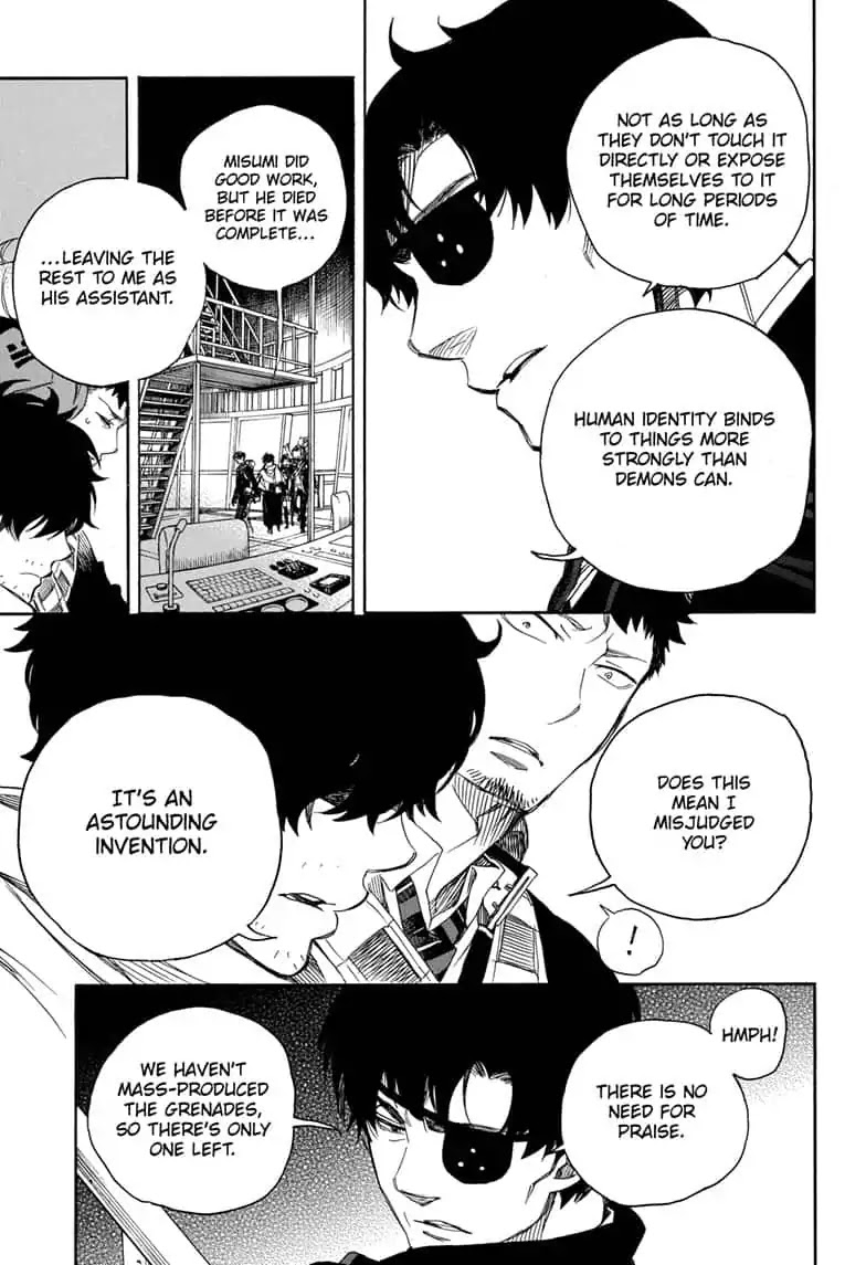 Ao no Exorcist Chapter 112 page 25 - Chapter 112: SsC40:00C