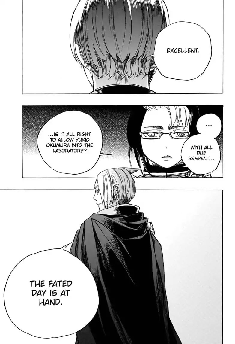 Ao no Exorcist Chapter 112 page 33 - Chapter 112: SsC40:00C