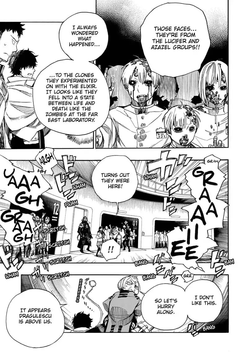 Ao no Exorcist Chapter 112 page 7 - Chapter 112: SsC40:00C