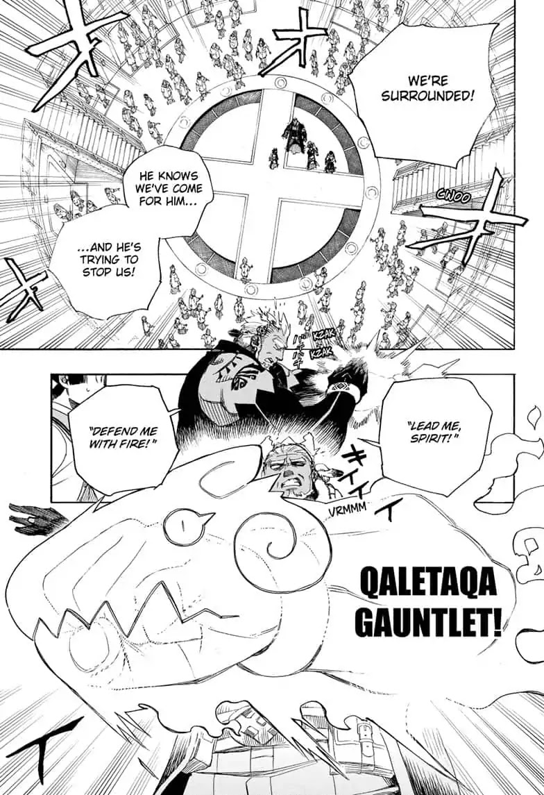 Ao no Exorcist Chapter 112 page 9 - Chapter 112: SsC40:00C