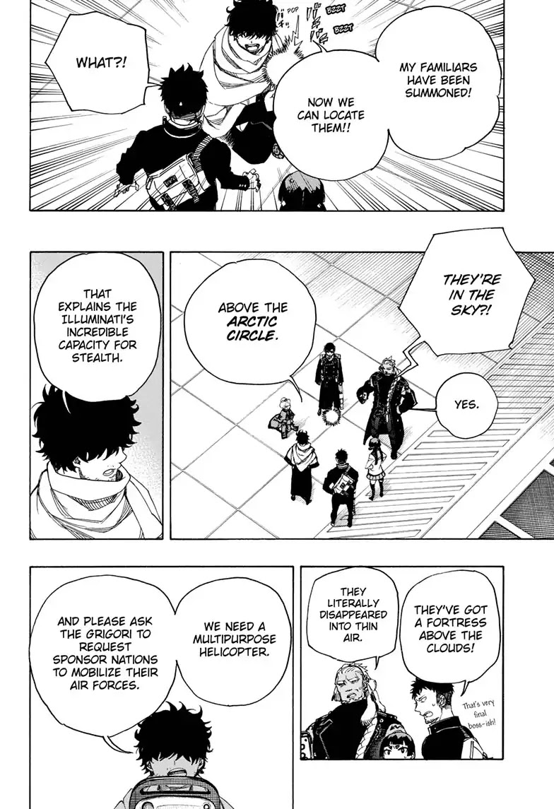 Ao no Exorcist Chapter 113 page 22 - Chapter 113: SsC40:00D