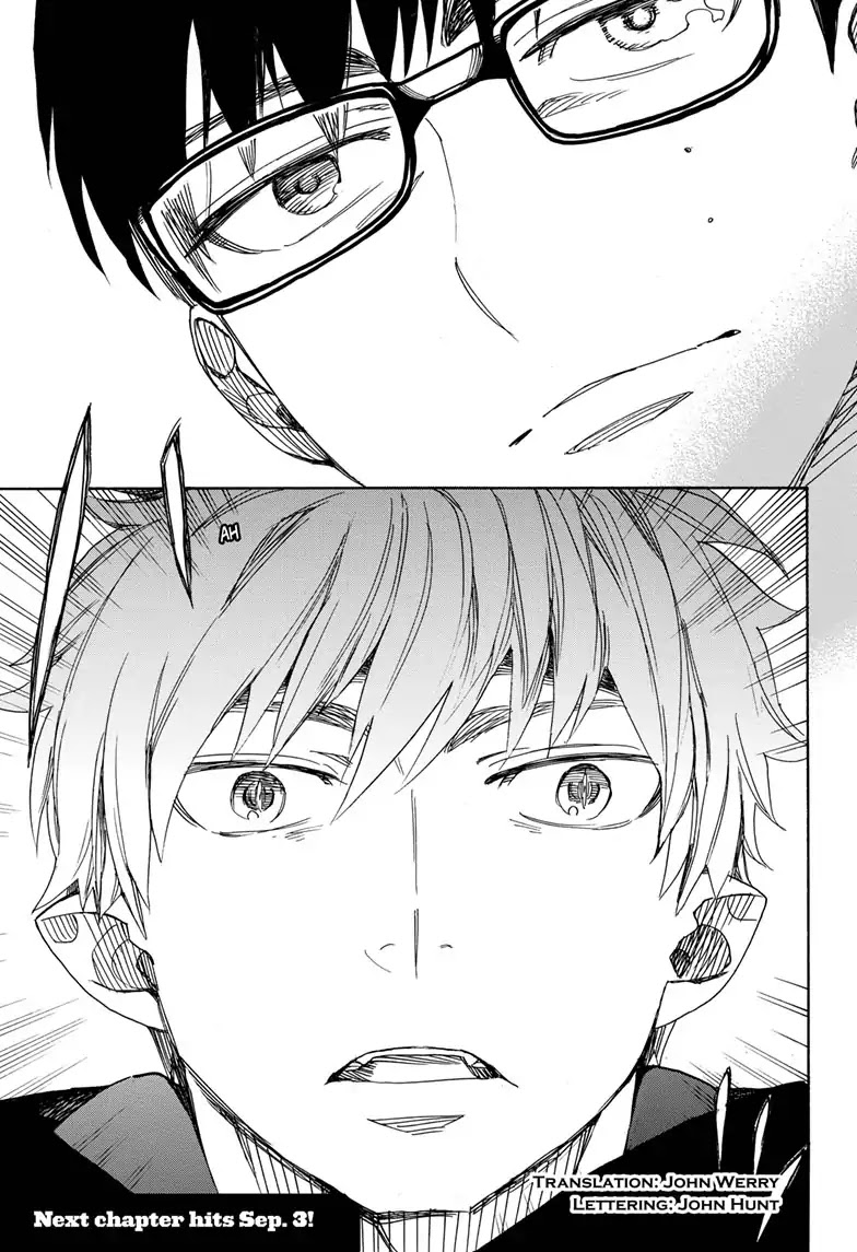Ao no Exorcist Chapter 113 page 35 - Chapter 113: SsC40:00D