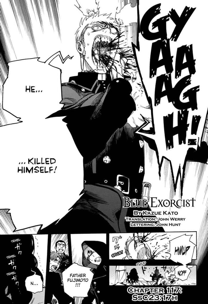 Ao no Exorcist Chapter 117 page 1 - Chapter 117