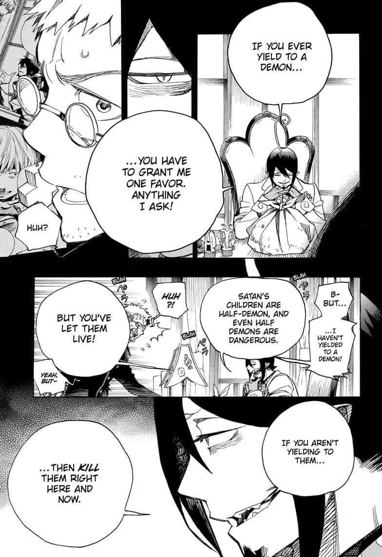 Ao no Exorcist Chapter 119 page 19 - Chapter 119