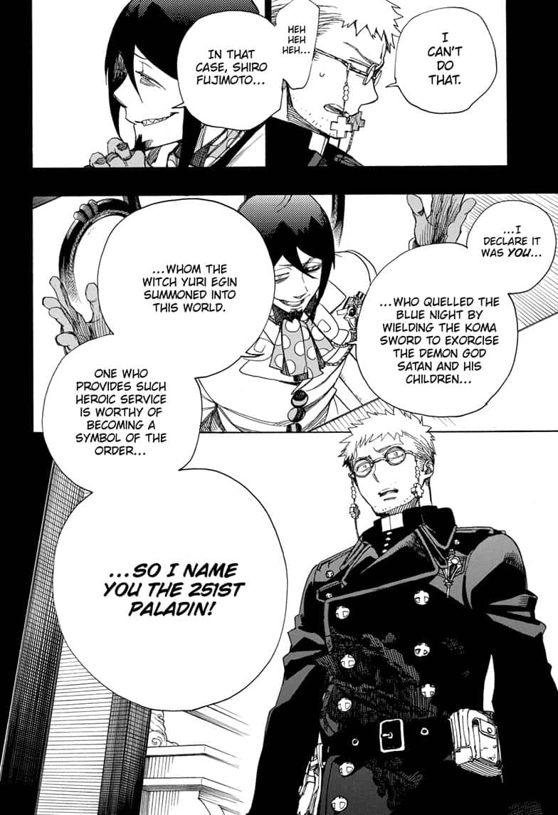 Ao no Exorcist Chapter 119 page 20 - Chapter 119