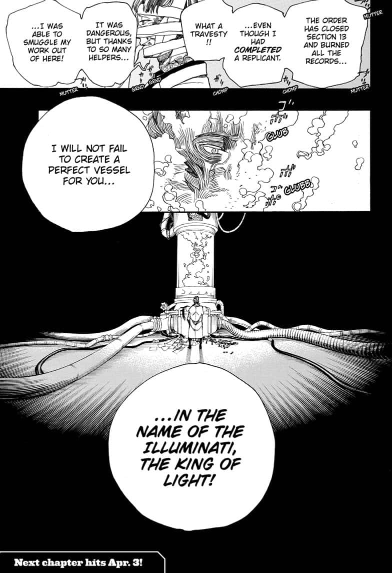 Ao no Exorcist Chapter 119 page 35 - Chapter 119