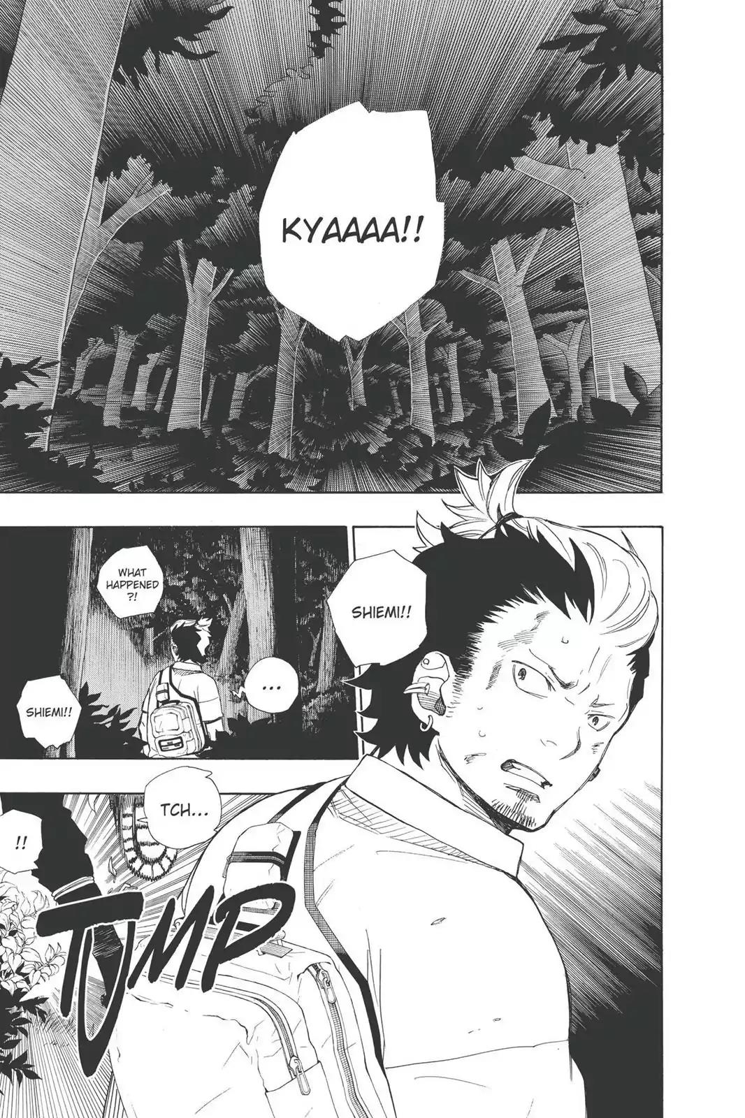 Ao no Exorcist Chapter 12 page 11 - Chapter 12: Light Trap