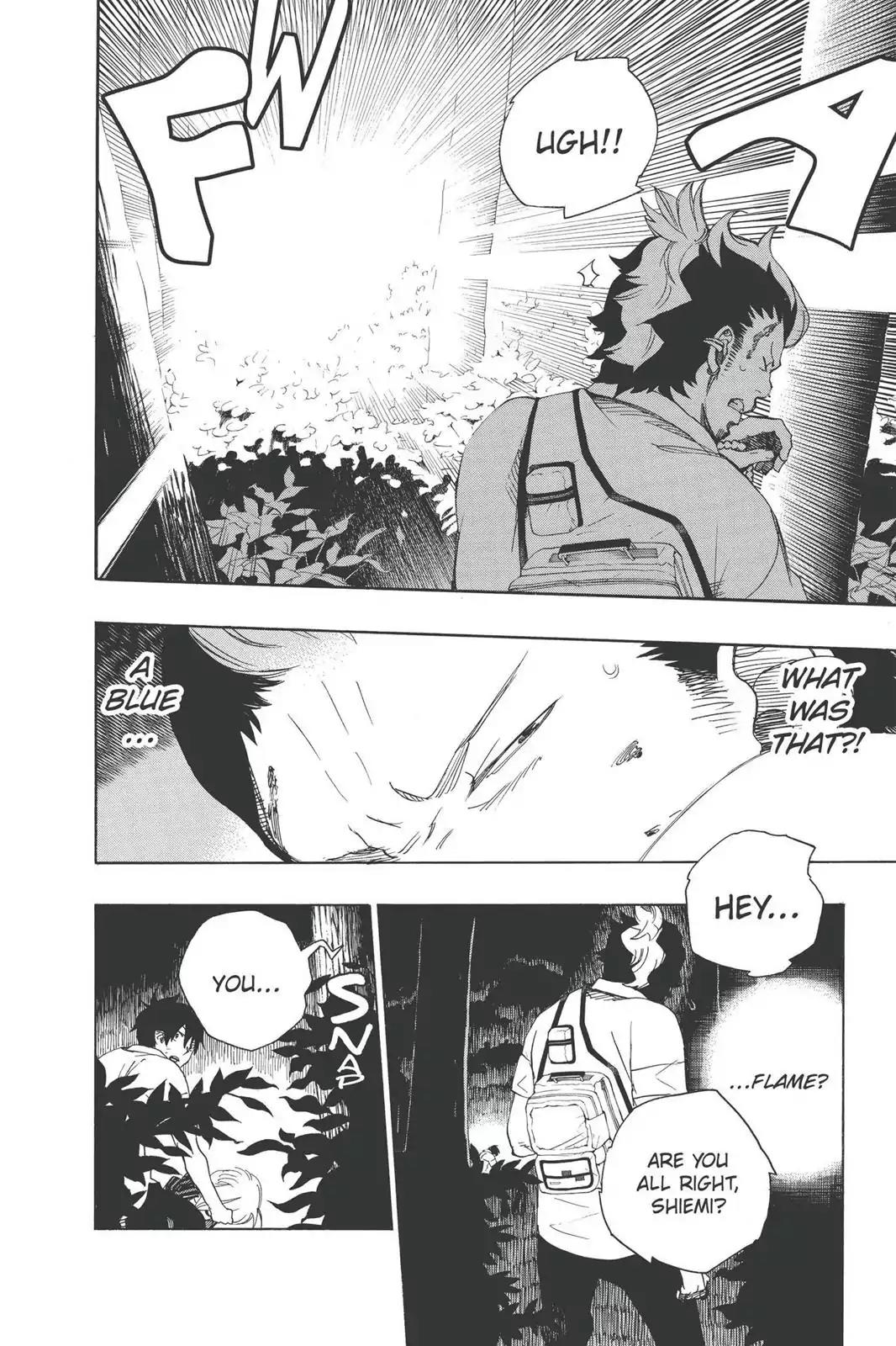 Ao no Exorcist Chapter 12 page 12 - Chapter 12: Light Trap