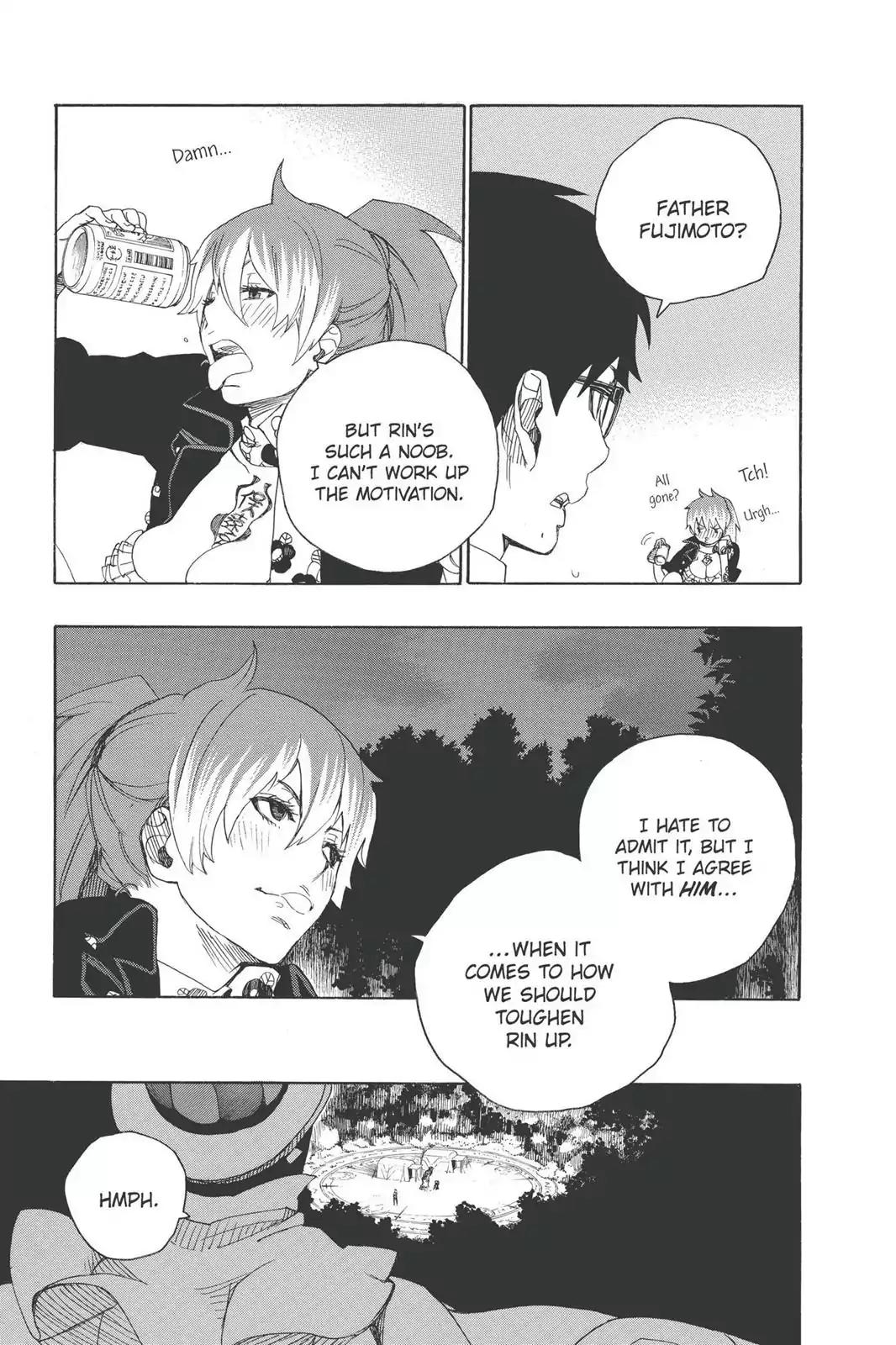 Ao no Exorcist Chapter 12 page 21 - Chapter 12: Light Trap