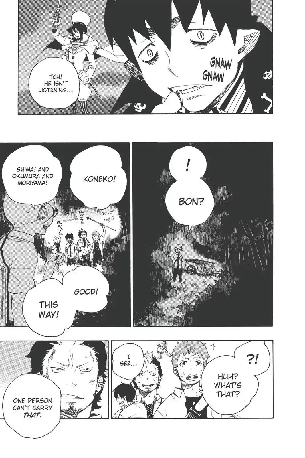 Ao no Exorcist Chapter 12 page 23 - Chapter 12: Light Trap