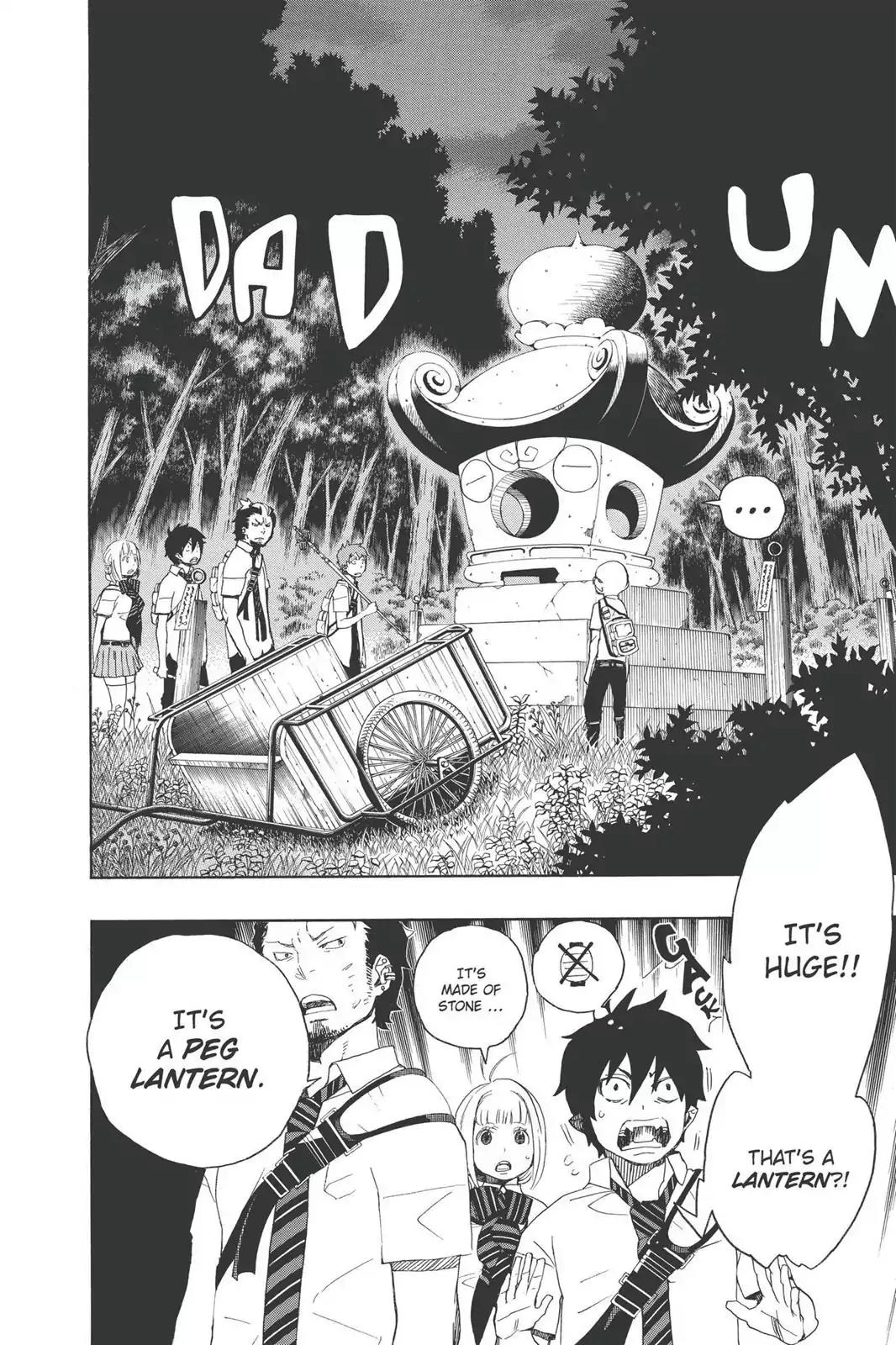 Ao no Exorcist Chapter 12 page 24 - Chapter 12: Light Trap