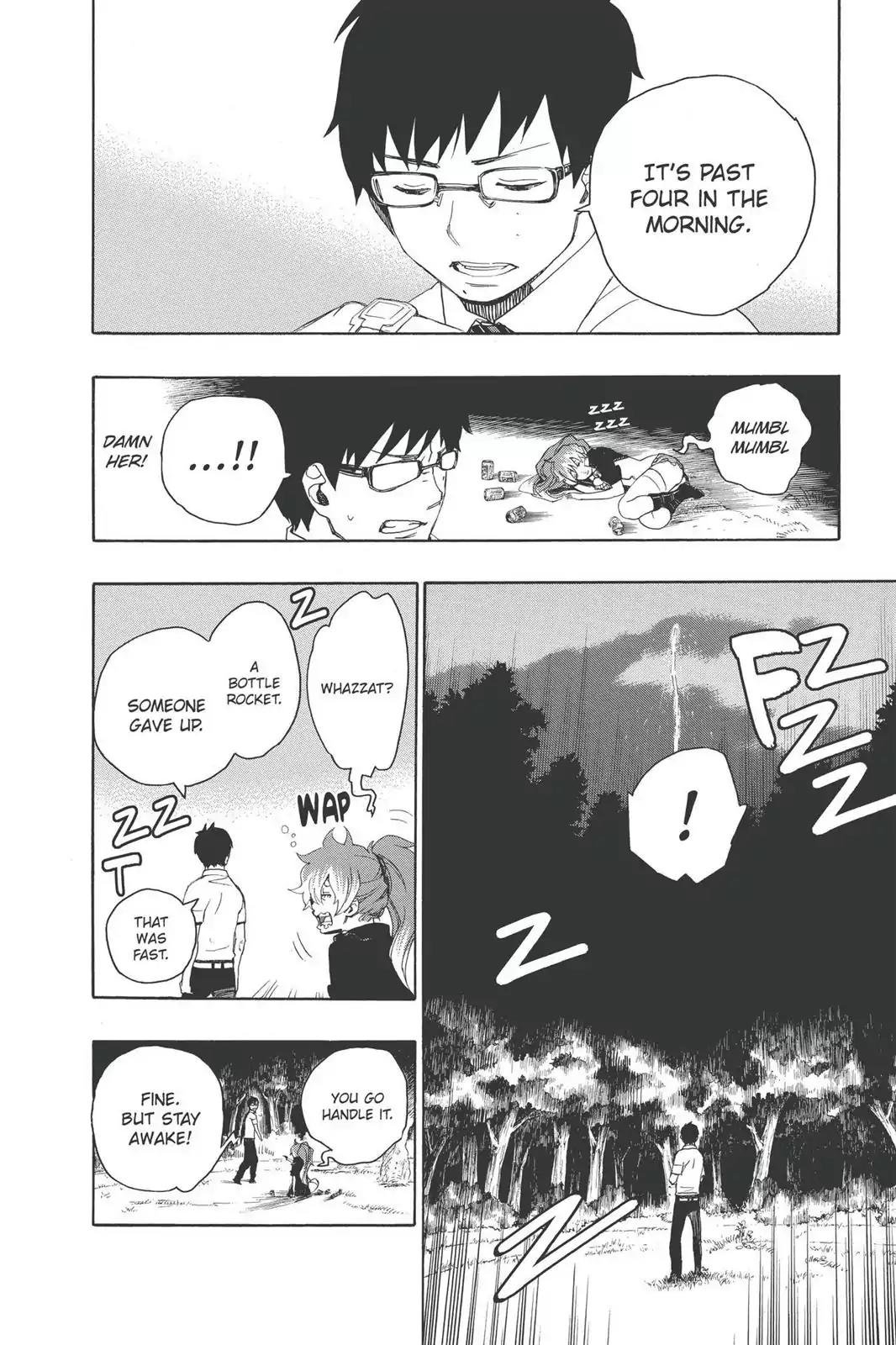 Ao no Exorcist Chapter 12 page 30 - Chapter 12: Light Trap