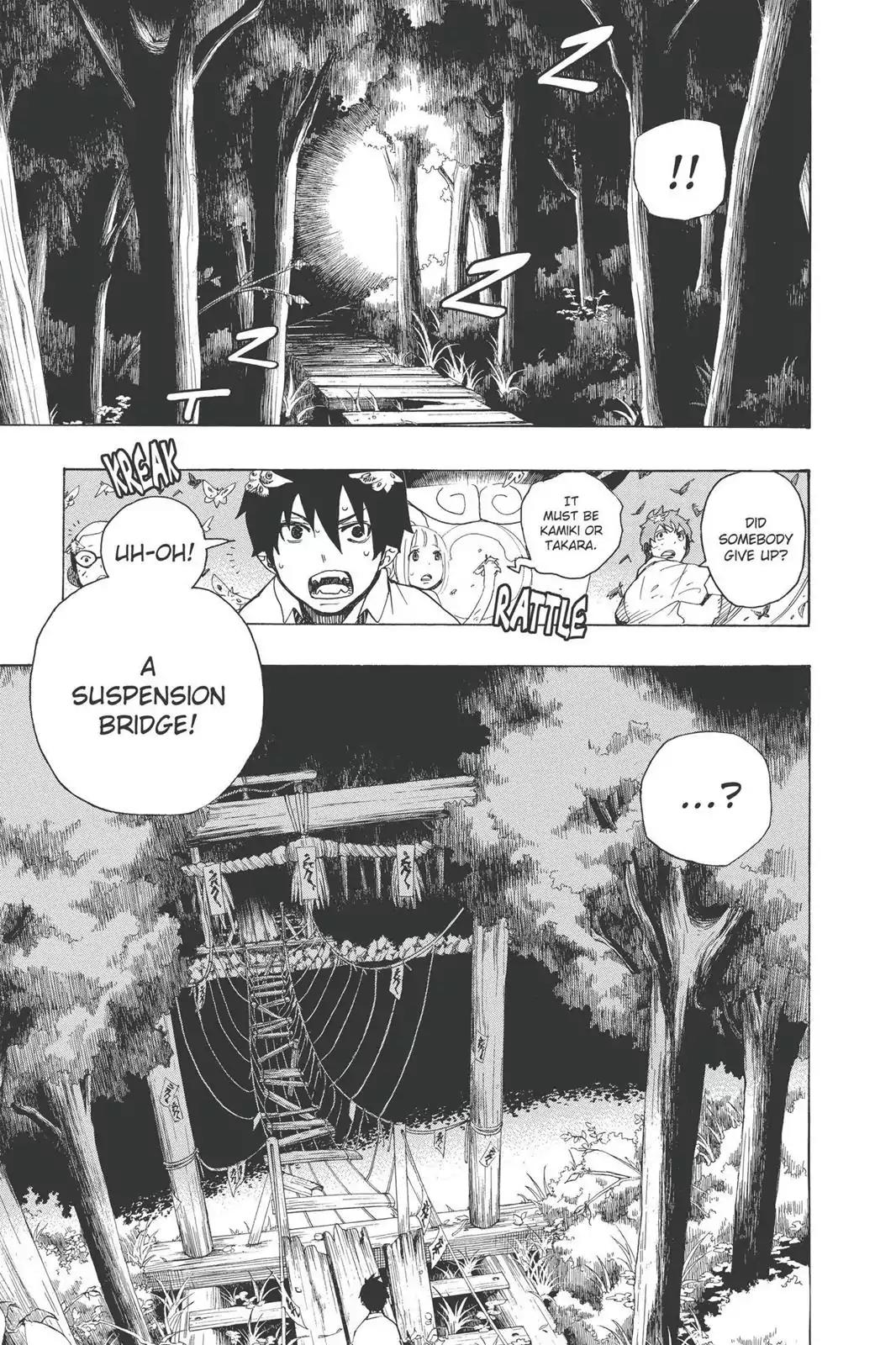 Ao no Exorcist Chapter 12 page 31 - Chapter 12: Light Trap