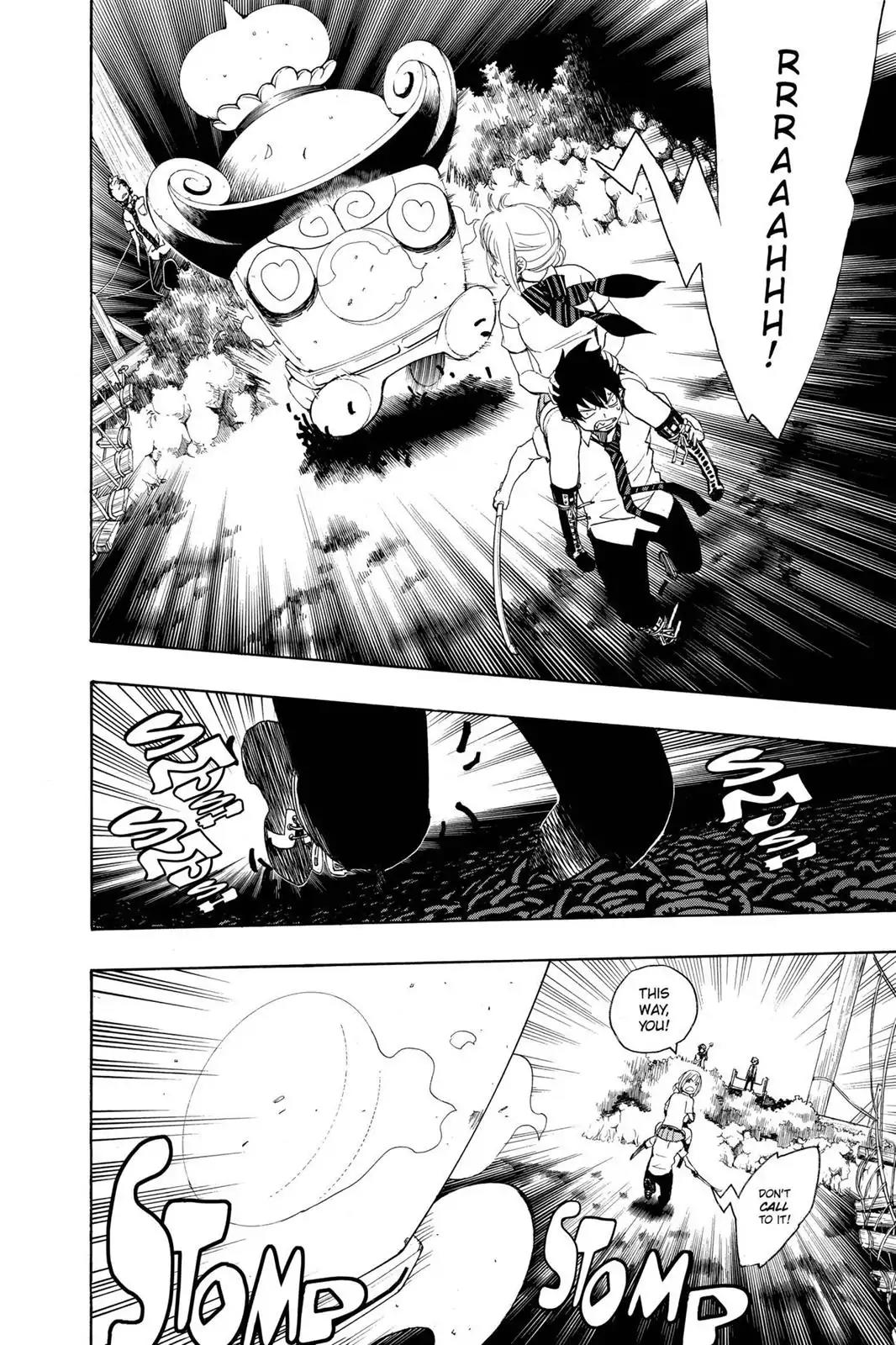 Ao no Exorcist Chapter 12 page 38 - Chapter 12: Light Trap