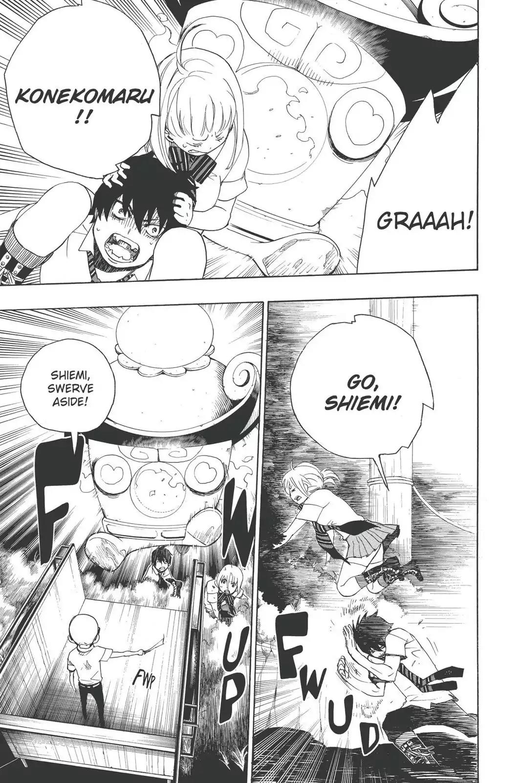 Ao no Exorcist Chapter 12 page 39 - Chapter 12: Light Trap