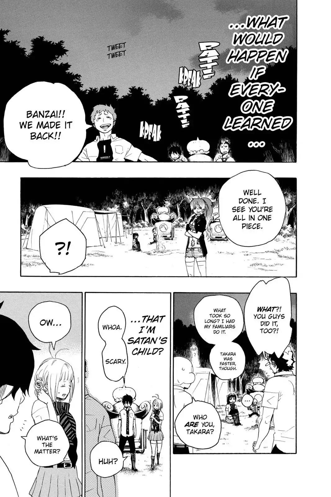 Ao no Exorcist Chapter 12 page 51 - Chapter 12: Light Trap