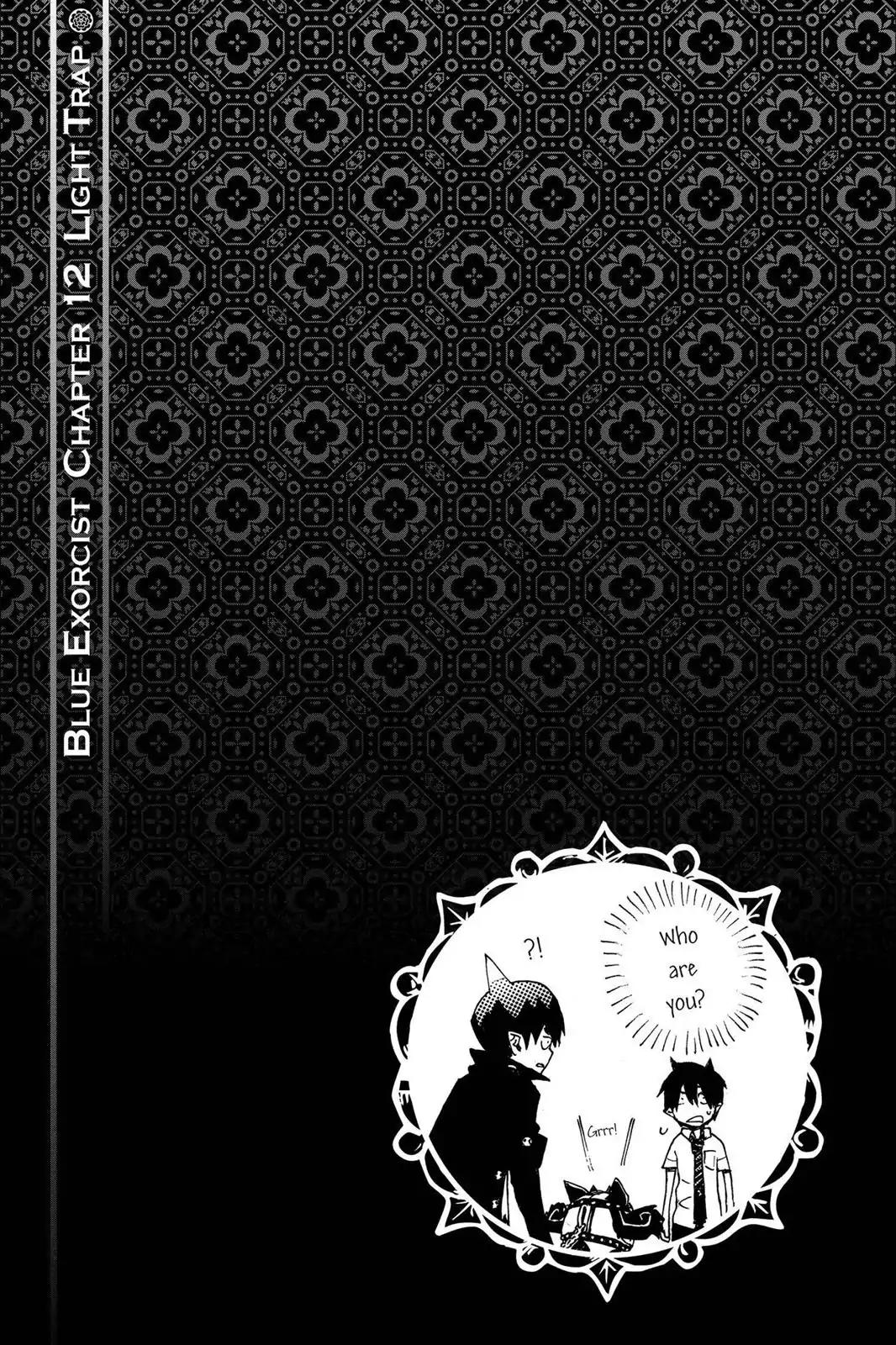 Ao no Exorcist Chapter 12 page 54 - Chapter 12: Light Trap