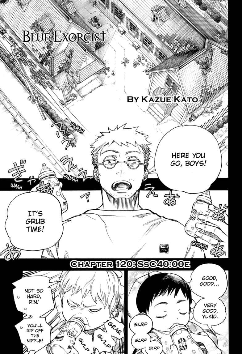 Ao no Exorcist Chapter 120 page 1 - Chapter 120