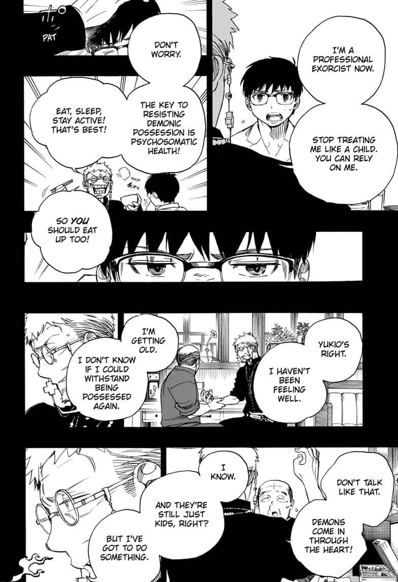 Ao no Exorcist Chapter 120 page 12 - Chapter 120