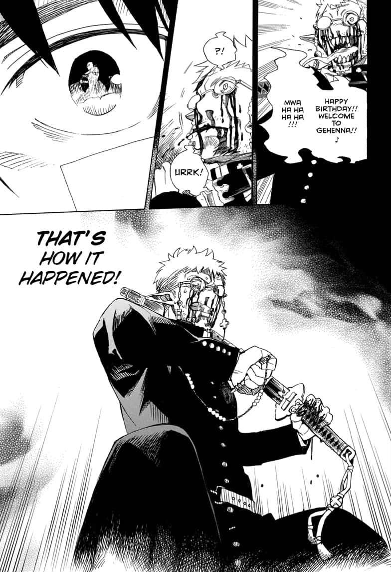 Ao no Exorcist Chapter 120 page 21 - Chapter 120
