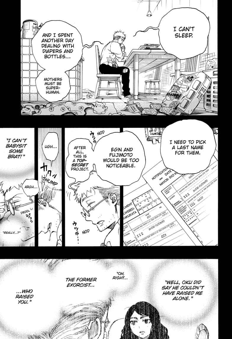 Ao no Exorcist Chapter 120 page 3 - Chapter 120