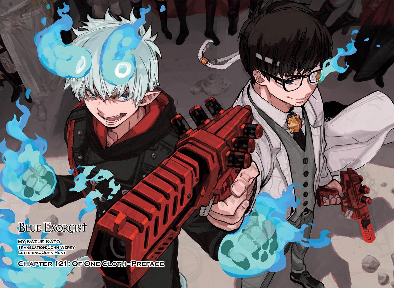 Ao no Exorcist Chapter 121 page 1 - Chapter 121