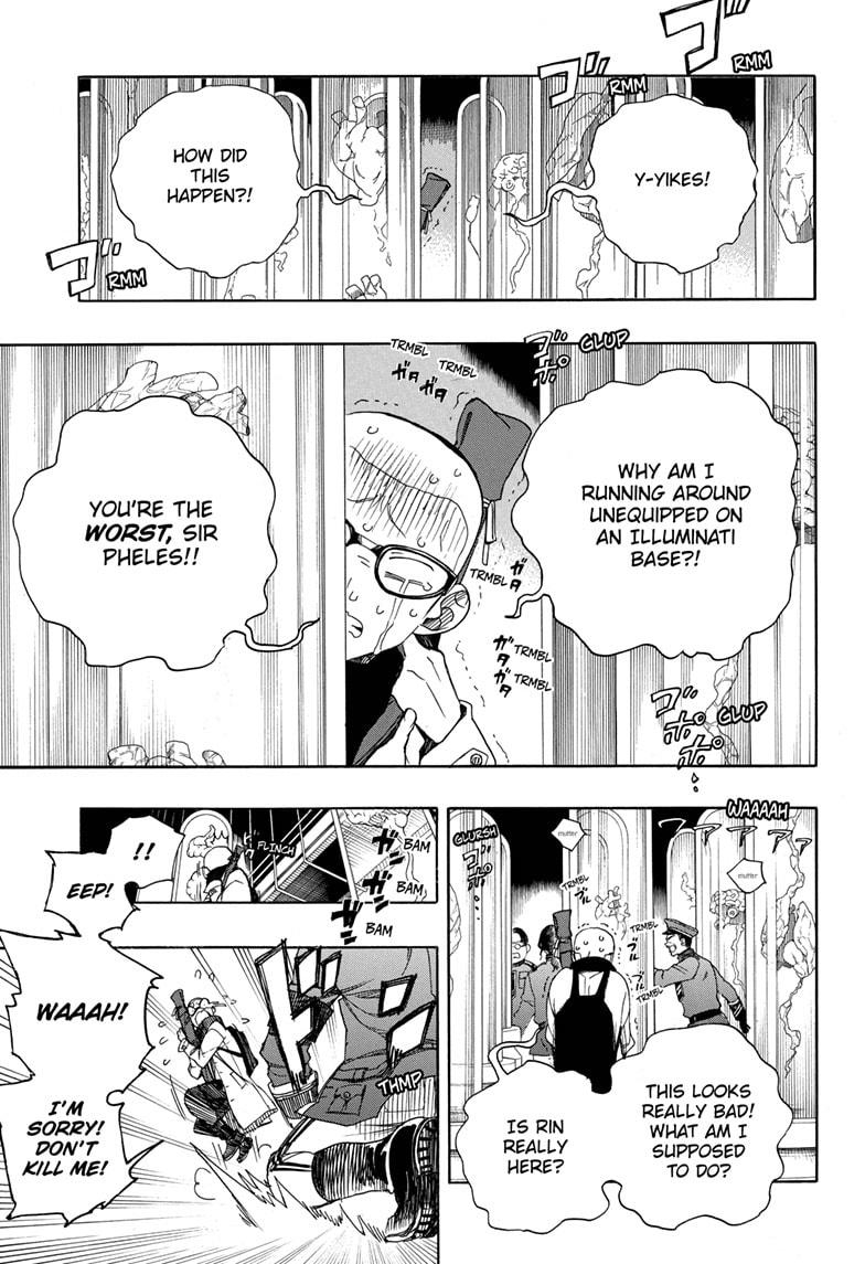 Ao no Exorcist Chapter 121 page 10 - Chapter 121