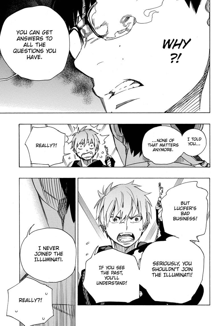 Ao no Exorcist Chapter 121 page 22 - Chapter 121