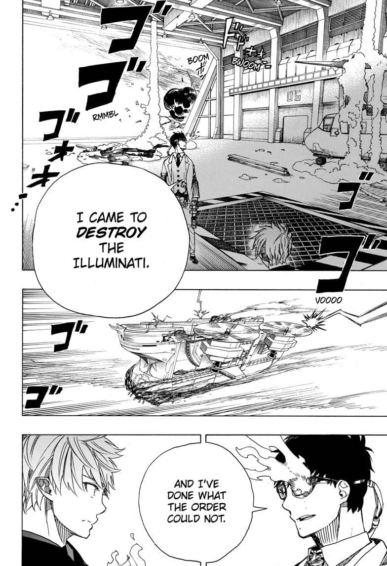 Ao no Exorcist Chapter 121 page 25 - Chapter 121