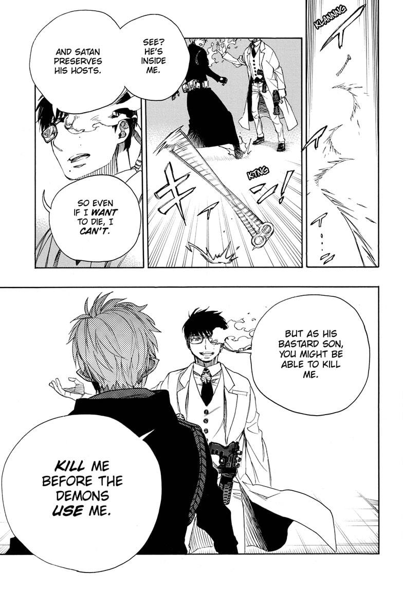 Ao no Exorcist Chapter 121 page 28 - Chapter 121