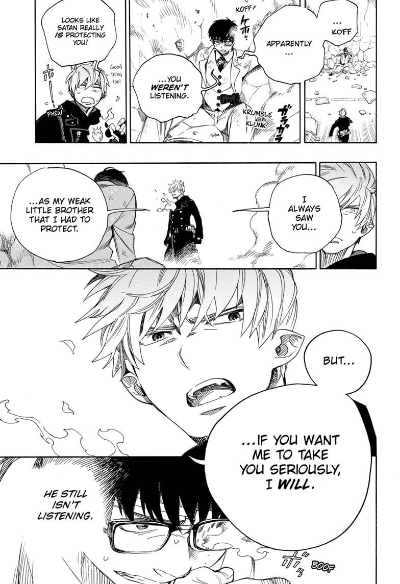Ao no Exorcist Chapter 121 page 33 - Chapter 121