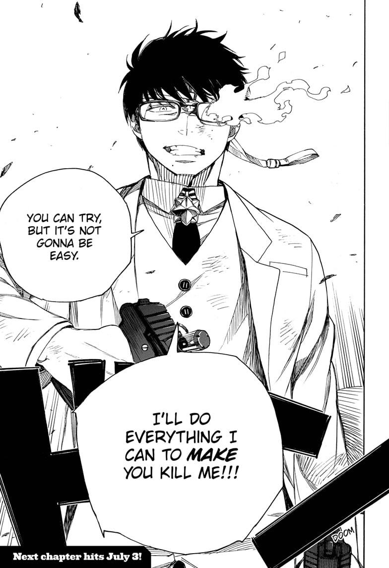 Ao no Exorcist Chapter 121 page 35 - Chapter 121