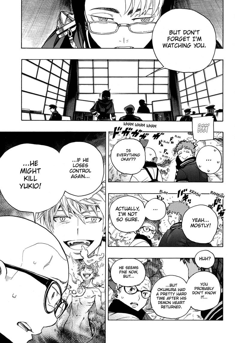 Ao no Exorcist Chapter 122 page 19 - Chapter 122