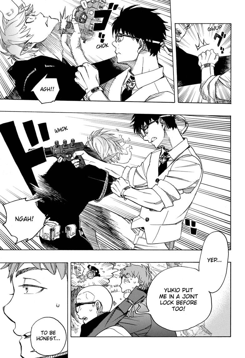 Ao no Exorcist Chapter 122 page 21 - Chapter 122