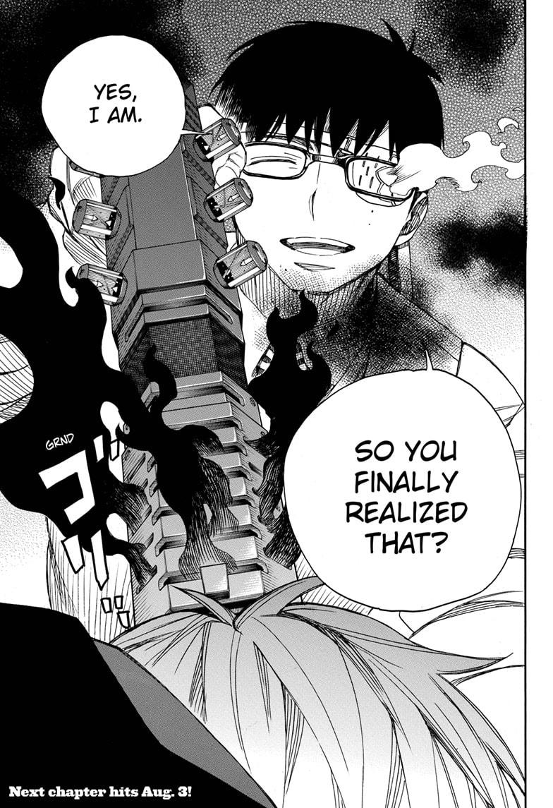 Ao no Exorcist Chapter 122 page 34 - Chapter 122